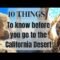 Top 10 Things To Know Before you go Joshua Tree Death Valley Anza Borrego