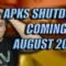 Breaking News APKS SHUTDOWN August 2021