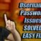 How To Solve Password Issues 2021