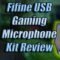 Fifine USB Gaming Microphone Review Plug and Play Review and Setup