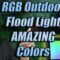RGB LED Outdoor Flood Light | Monococo RGB LED Flood Lights Review