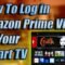 How to sign in Amazon Prime video from a smart TV